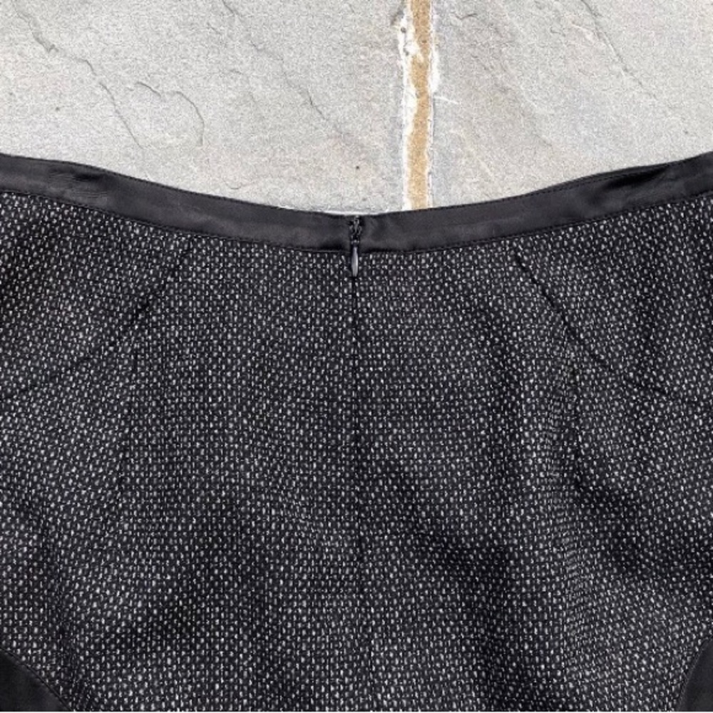 ETRO Wool Knit Knee Length Pencil Black with Green Size 40/US 4 Italy - Picture 4 of 8